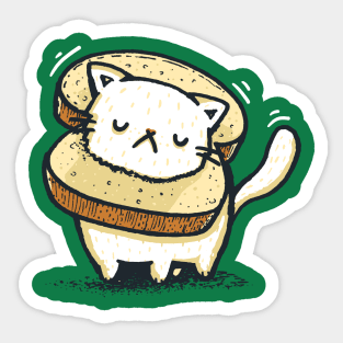 Cat Breading Sticker